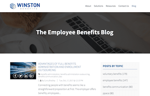 The Employee Benefits Blog