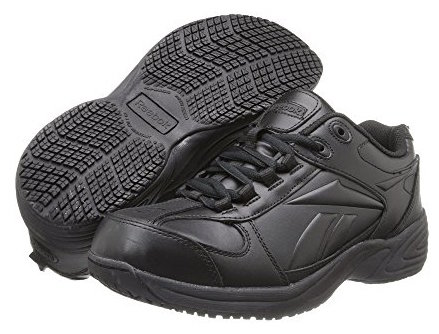 cute black non slip work shoes